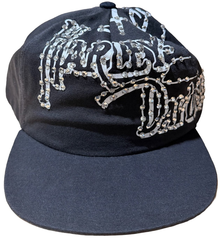 Bossi 'White Script' Rhinestone Hat
