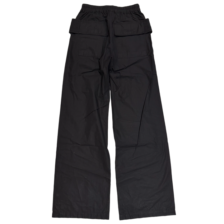 Rick Owens DRKSHDW 'Black' Temple Creatch Organic Cotton Cargo Pants