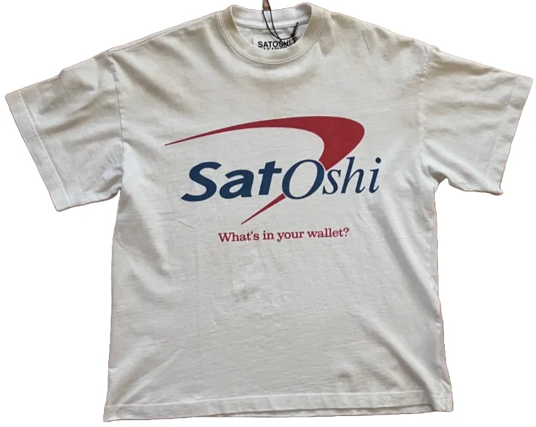Satoshi Nakamoto 'Bank Satoshi' Tee