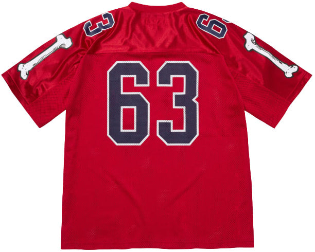 Supreme 'Bones' Football Jersey Red