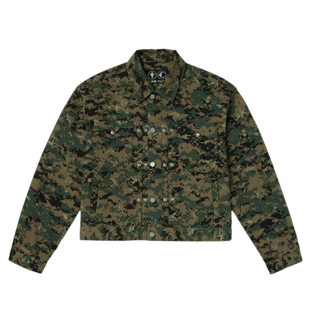 Thug Club 'Green Camo' Army Jacket