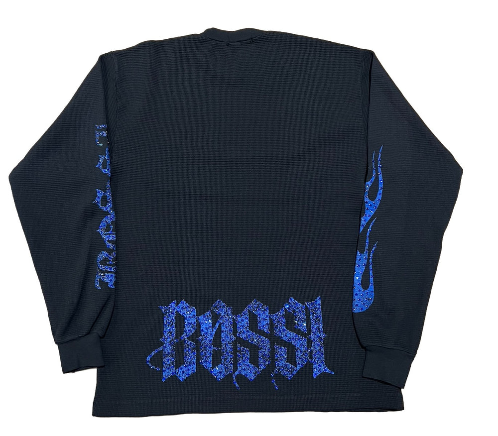 Bossi 'Blue Flame' Black Thermal