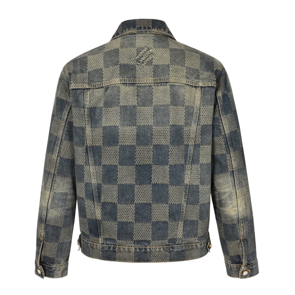 Louis Vuitton 'Washed Denim' Damier Jacket