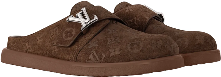 Louis Vuitton 'Easy Mule' Brown Slippers