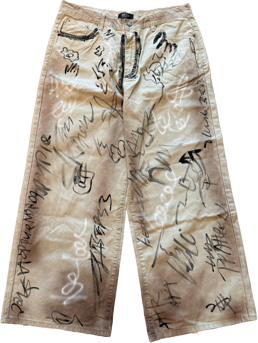 Happy Memories Don't Die HMDD 'Tan' Banky Pants