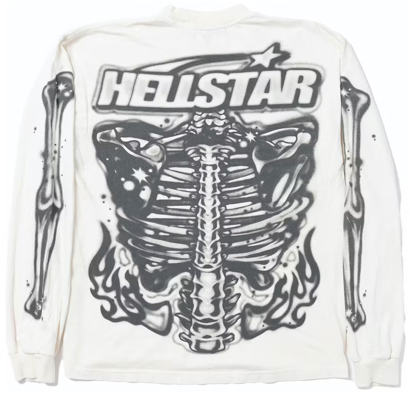 Hellstar 'Bone' Longsleeve Tee