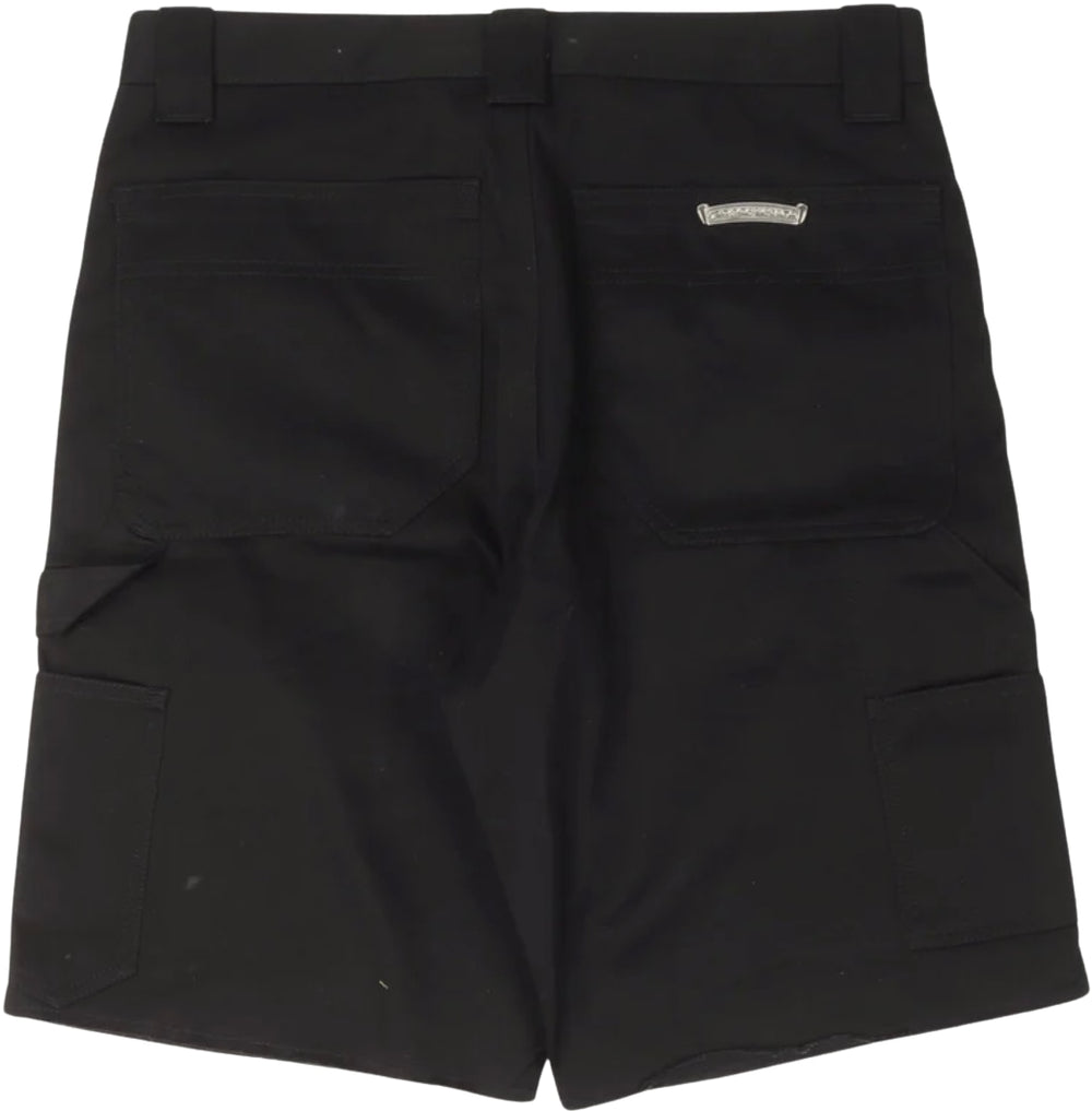 Chrome Hearts Double Knee 'Black' Carpenter Shorts