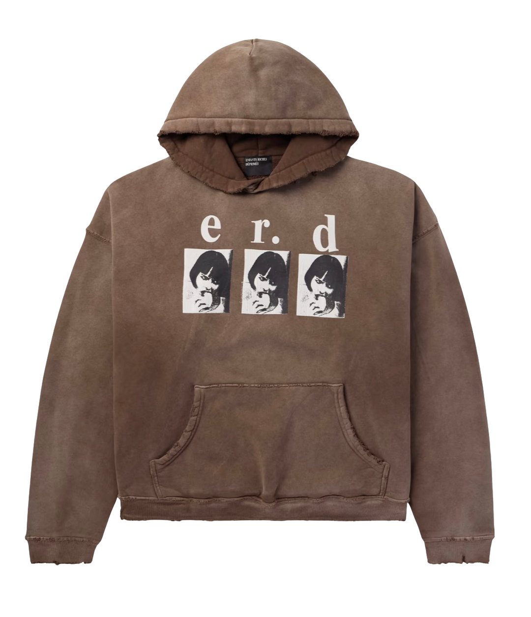 Enfants Riches Déprimés 'Louise Eats Sandwich' Brown Hoodie