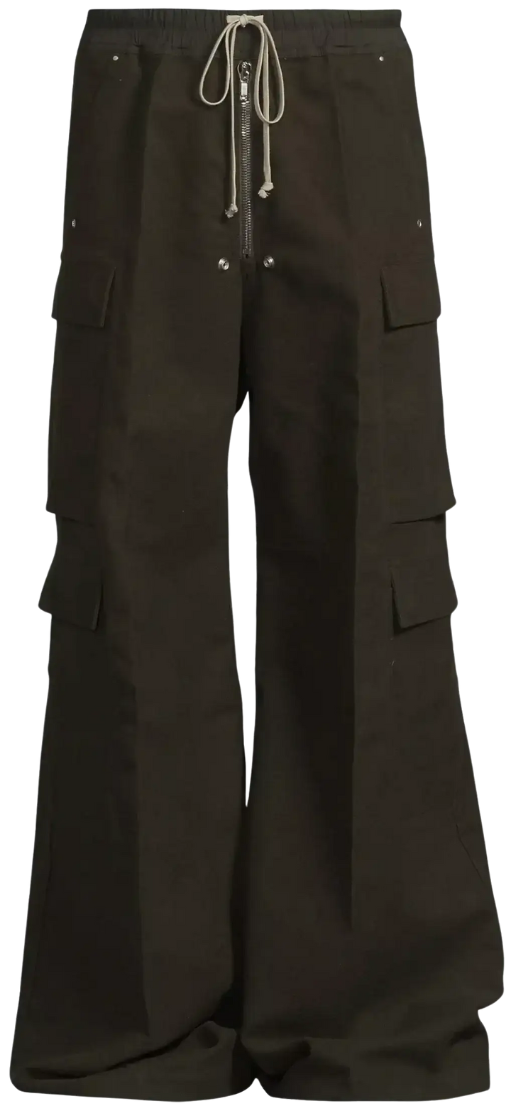 Rick Owens DRKSHDW 'Forest' Double Cargo Jumbo Belas