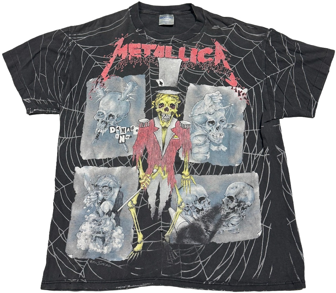 Metallica 'Damage Inc' Vintage Black Tee
