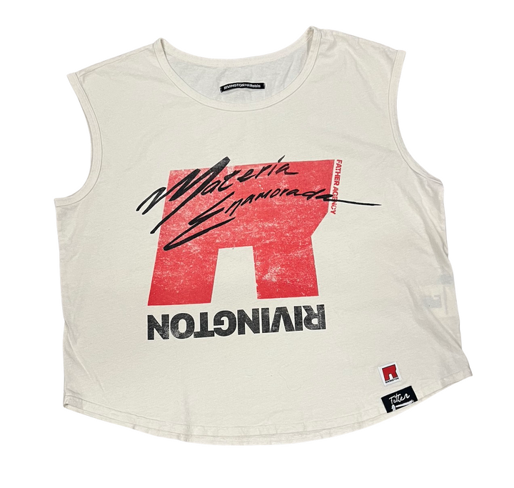 Rivington roi Rebis 'R'Chon' White Muscle Tee