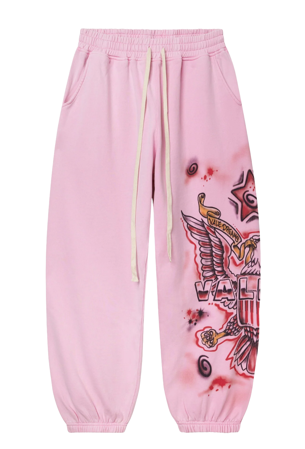 Vale 'Flag' Pink Sweatpants