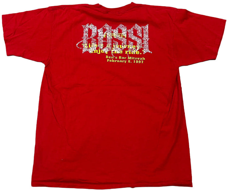 Bossi 'Ferrari Ben's Bar 1997' Rhinestone Vintage Tee