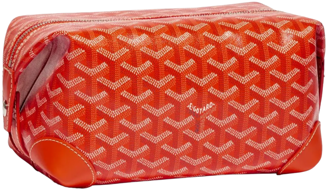 Goyard Bowling 25 Toiletry Bag Orange
