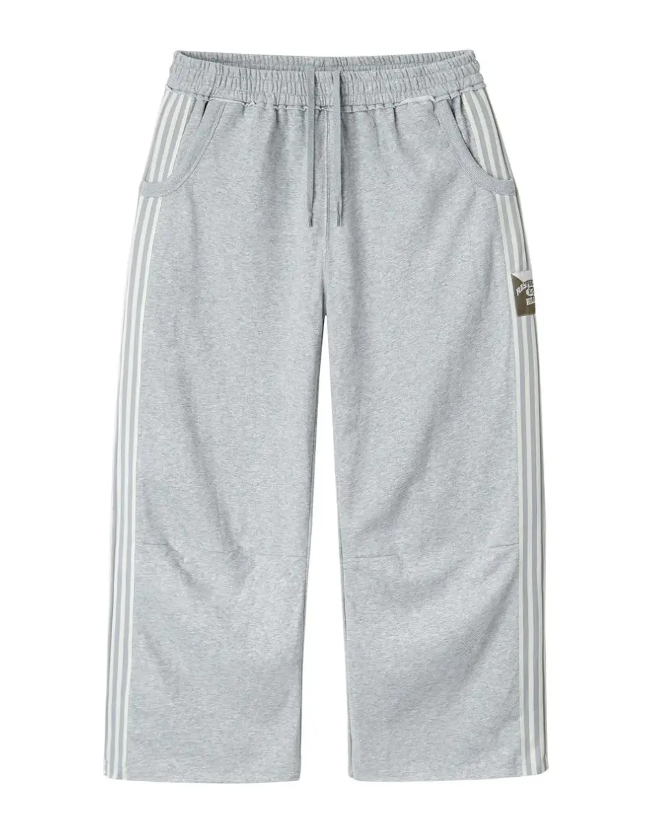 Gold+Vintage Gallery Raspberry Hills 'Lil Leon' Grey Sweatpants