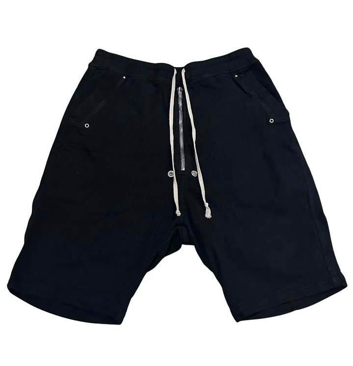 Rick Owens Black Bela Pod Shorts