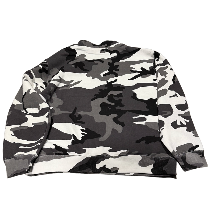 Supreme Seoul Shop Flag Half Zip Pullover Snow Camo