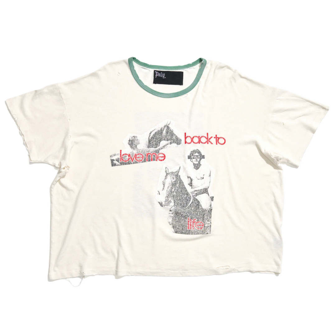 Paly 'Back To Life' Ringer Tee