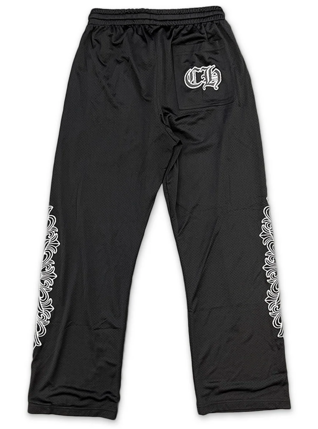 Chrome Hearts 'Black Mesh' Warm Up Pants