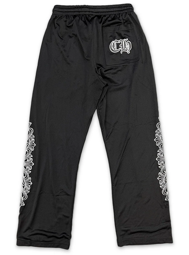 Chrome Hearts 'Black Mesh' Warm Up Pants