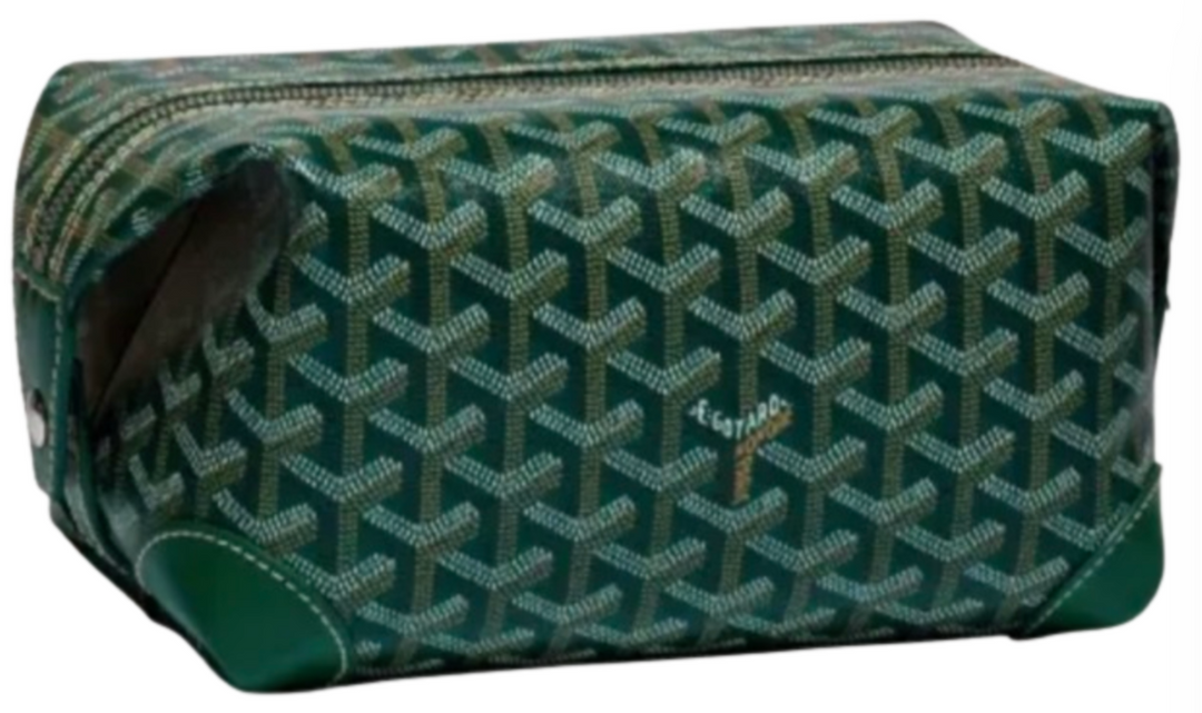 Goyard 'Bowling 25 Green' Toiletry Bag