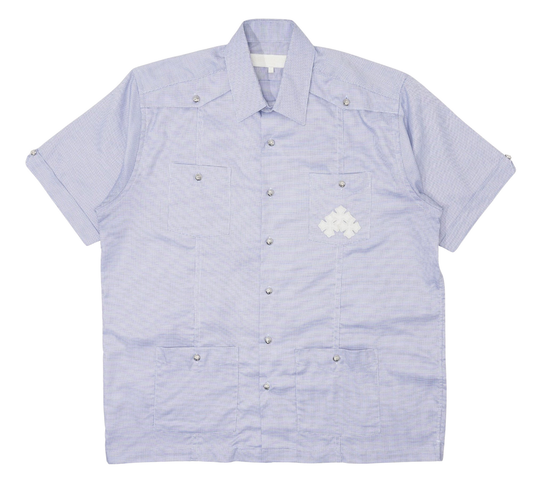 Chrome Hearts 'Guayabera' Cross Patch Shirt