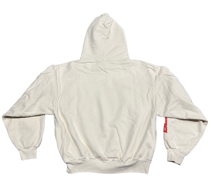 Gold+Vintage Gallery Raspberry Hills 'Berry Sport' Cream Hoodie