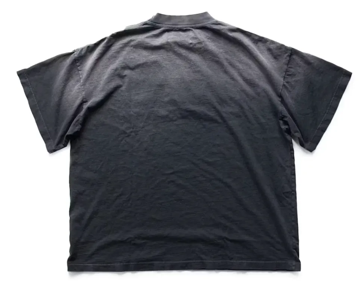 Satoshi Nakamoto 'Studded Logo' Black Tee