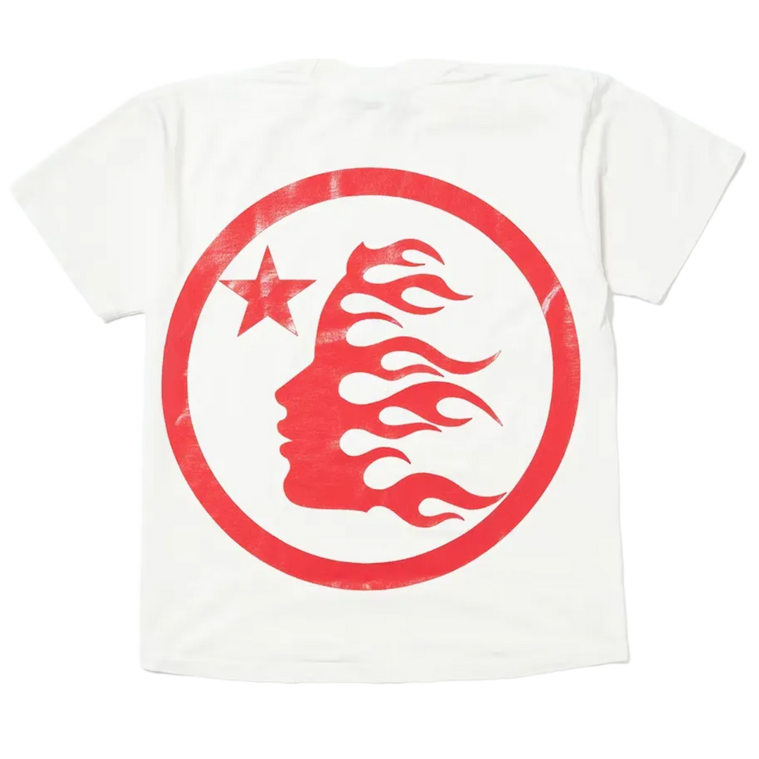 Hellstar 'Sport Logo' Gel White Tee