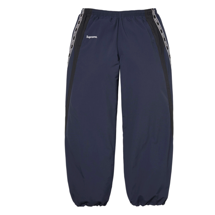 Supreme Logo Taping 'Navy' Track Pant