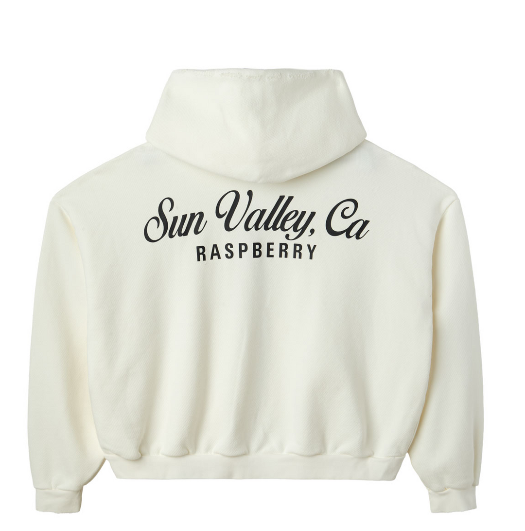 Gold+Vintage Gallery Raspberry Hills 'Sun Valley' Zip Up Hoodie