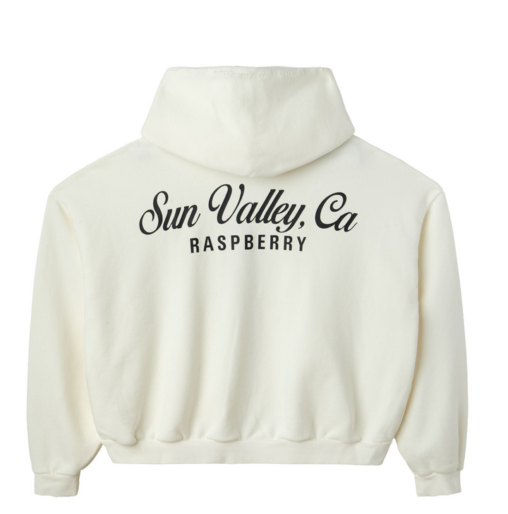 Gold+Vintage Gallery Raspberry Hills 'Sun Valley' Zip Up Hoodie