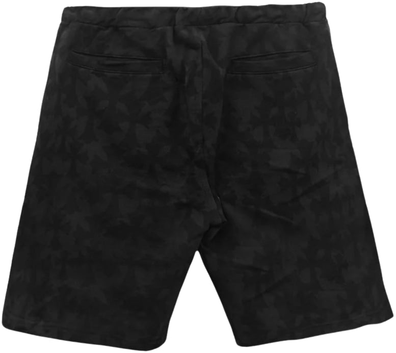 Chrome Hearts All Over 'Cemetery Print' Black Shorts