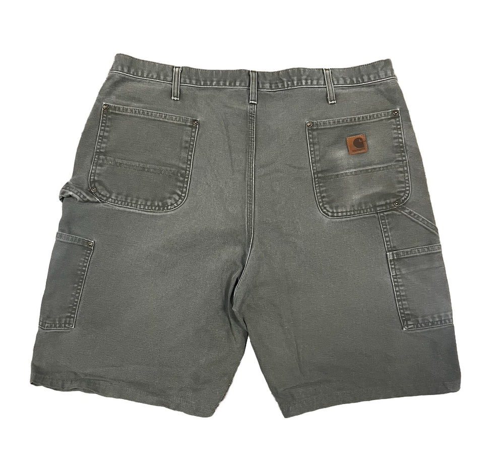 Carhartt 'Olive Wash' Double Knee Carpenter Shorts