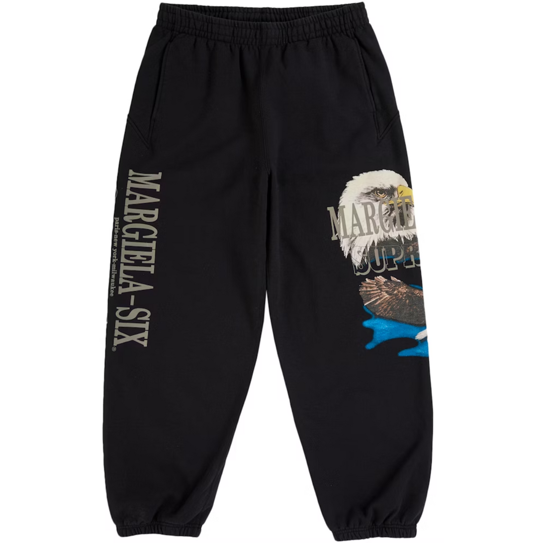Supreme MM6 Maison Margiela Eagle Sweatpant Black