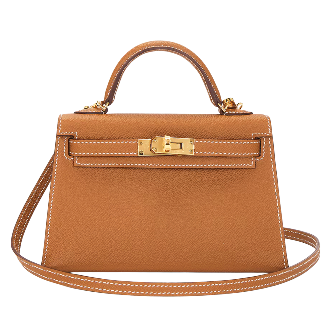 Hermes 'Gold' Gold Hardware Mini Kelly 20