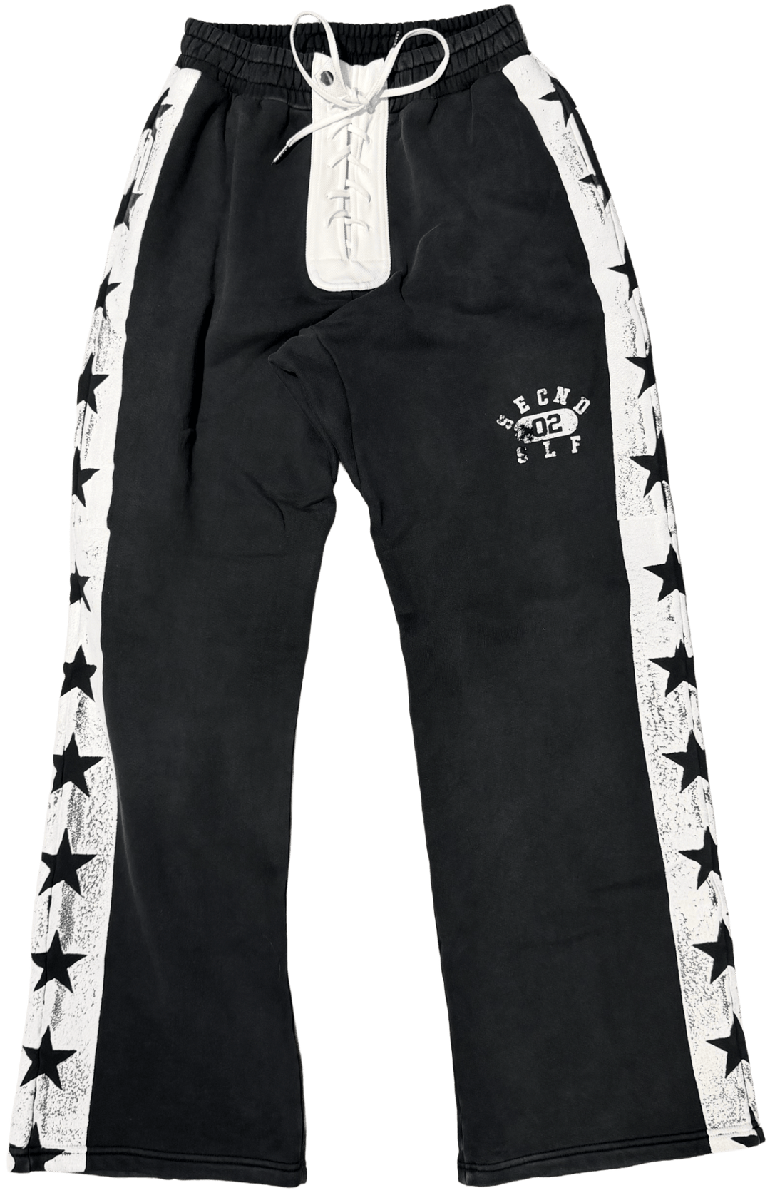 Secnd Slf 'Black' Stars Sweatpants