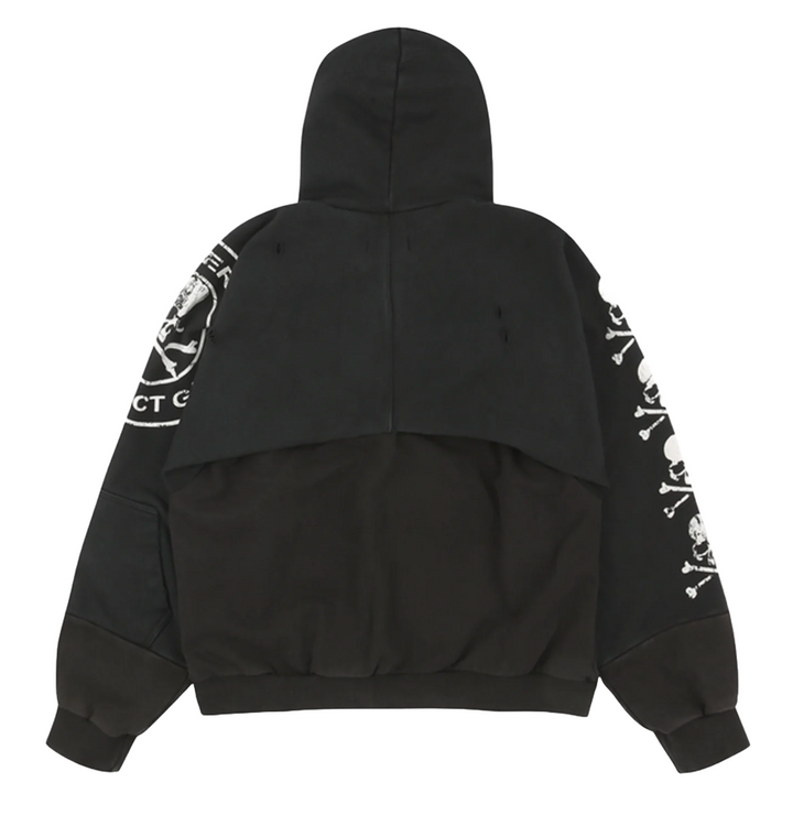 Project G/R 'Mastermind' Black Zip-Up