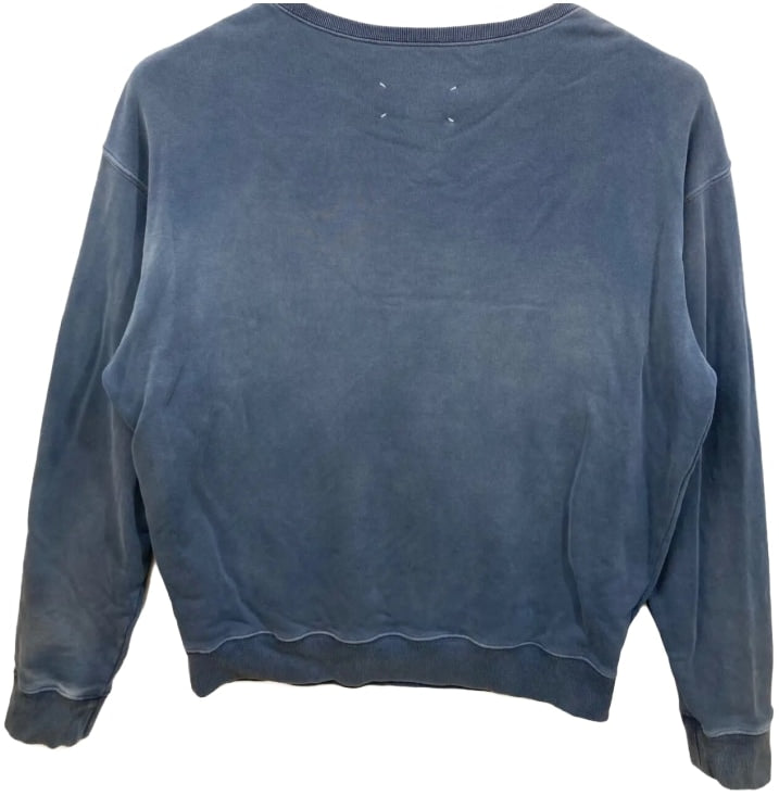 Maison Margiela 'Overdyed' Logo Oversized Crewneck