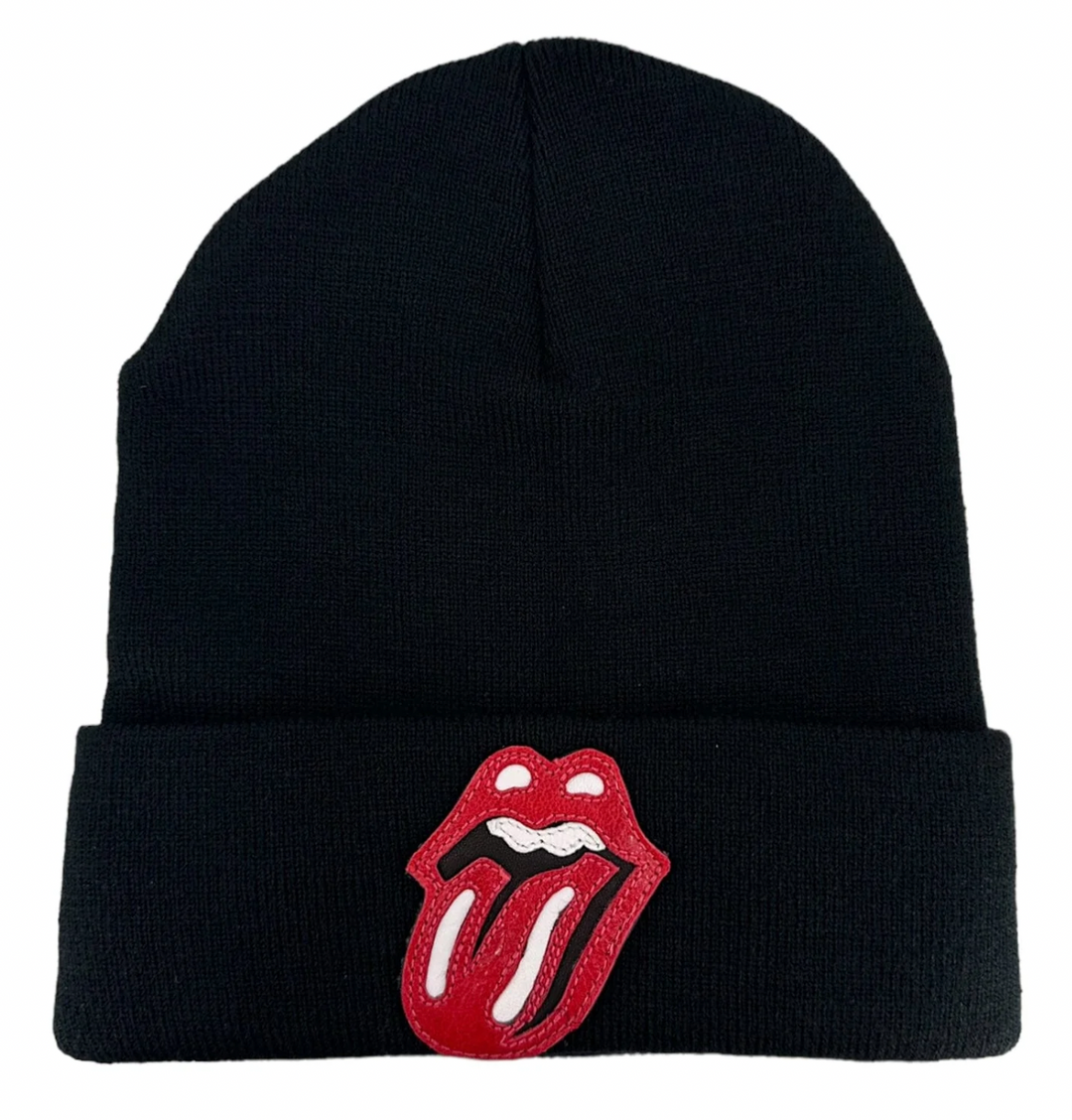 Chrome Hearts 'Rolling Stones' Black Beanie