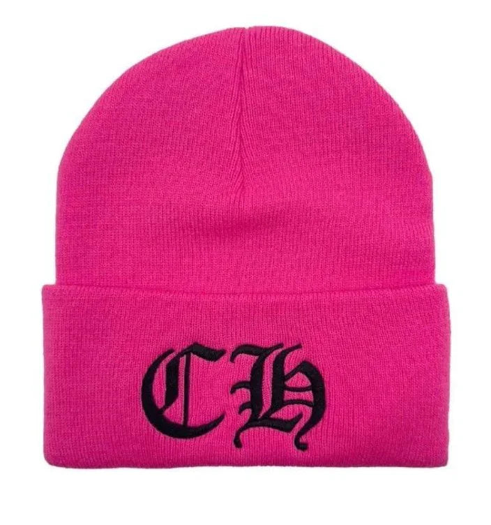 Chrome Hearts CH Pink Beanie
