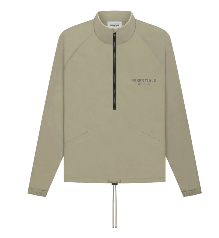 Fear Of God Essentials Half Zip Track Jacket 'Pistachio'