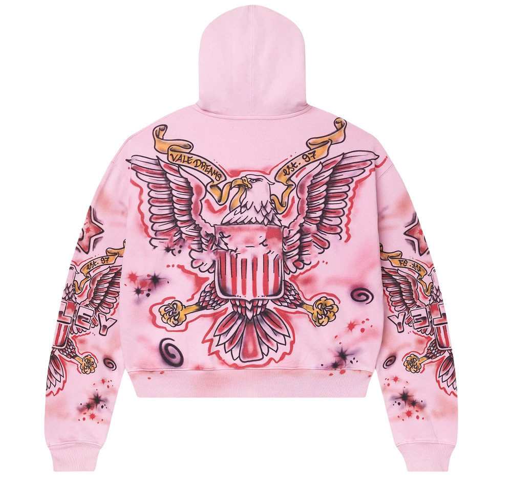 Vale 'Flag' Pink Hoodie