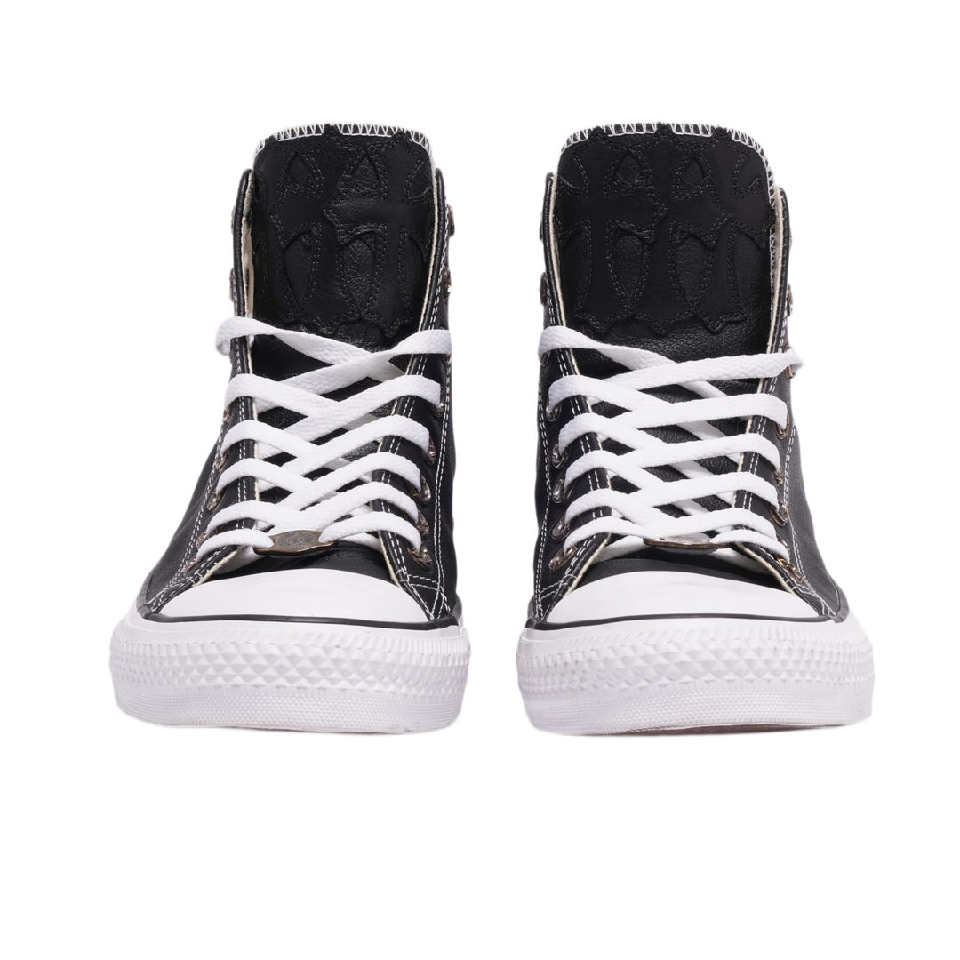 Chrome Hearts Converse Black Patch