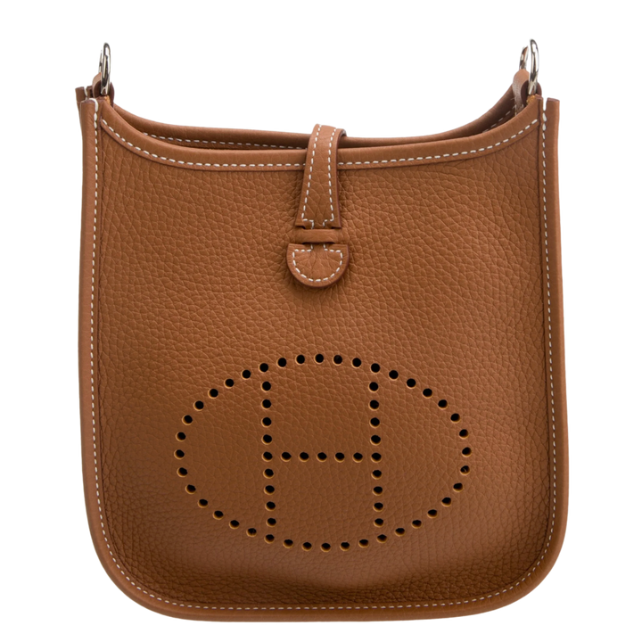 Hermés 'Mini Clemecne Evelyne 2' TPM Gold