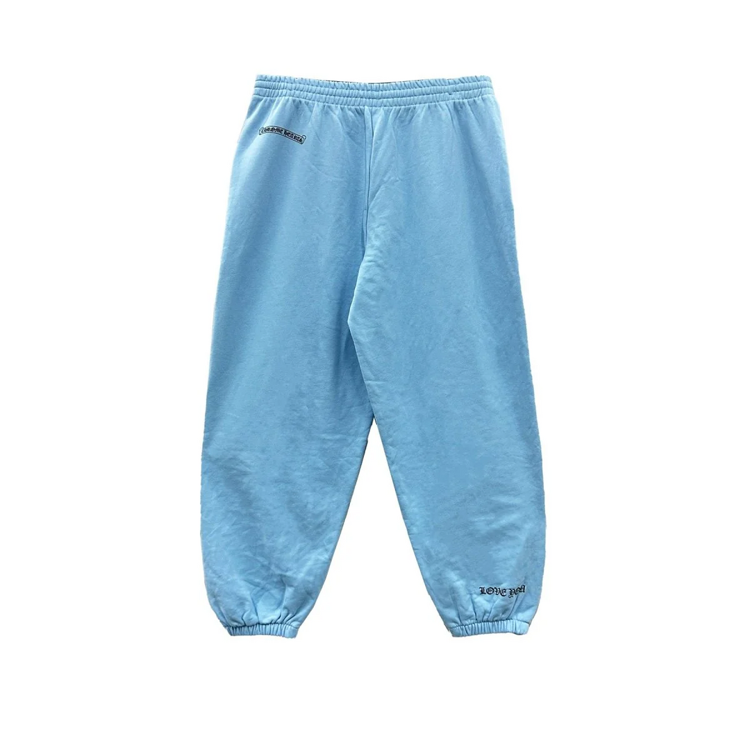 Chrome Hearts 'Vine Dagger' Baby Blue Sweatpants