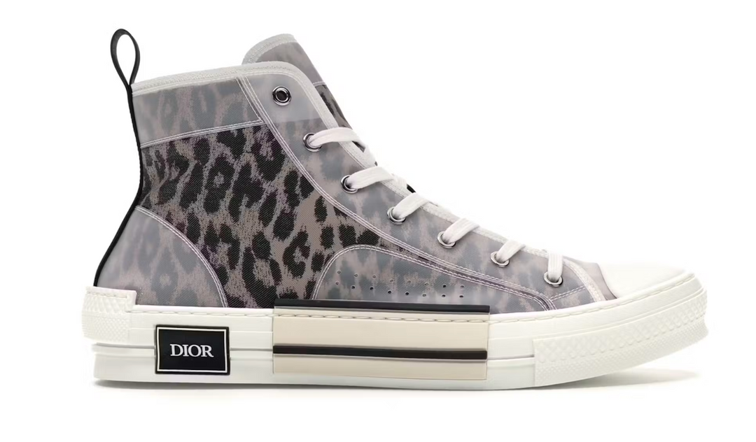 Dior B23 High Top Grey Leopard