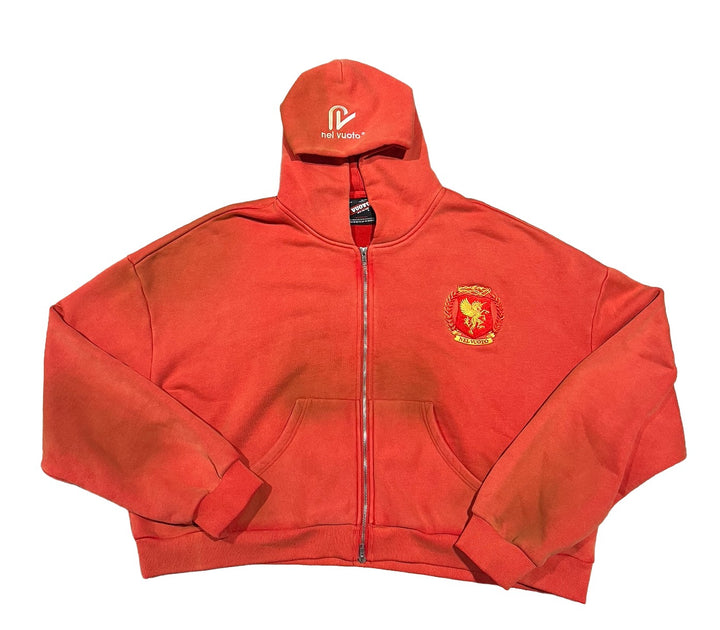 Vuoto 'Washed Red' Dirtbag Zip-Up