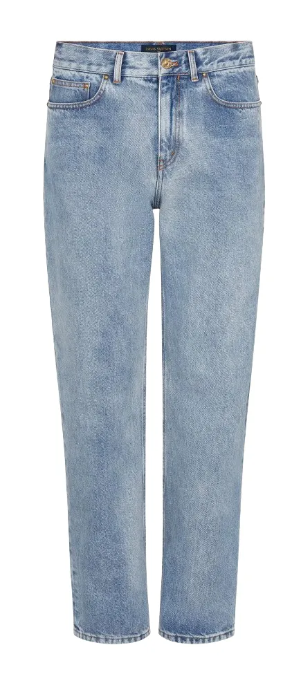 Louis Vuitton Washed Regular Denim Jeans