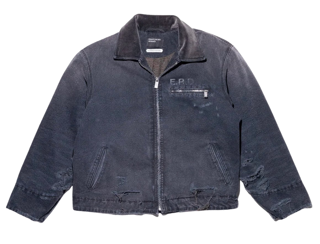 Enfants Riches Déprimés 'Black' Blanket Lined Work Jacket